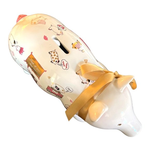 Benefit Cosmetics Piggy Bank 2014 Make Up Designer Ceramic - Picture 6 of 7